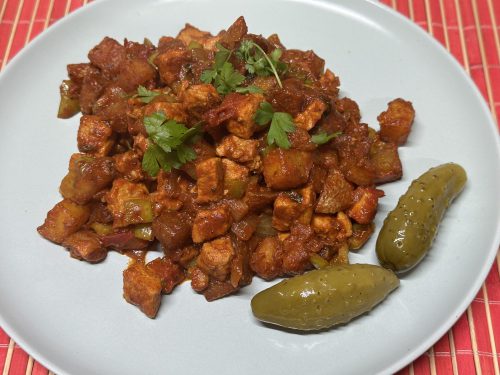 Brassói aprópecsenye (Brašovské maso)