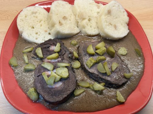 Znojemská hovězí pečeně