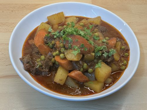 Sebzeli Et Yemeği (turecký zeleninovo-hovězí eintopf)