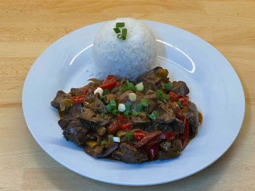 Pikantní kuřecí játra