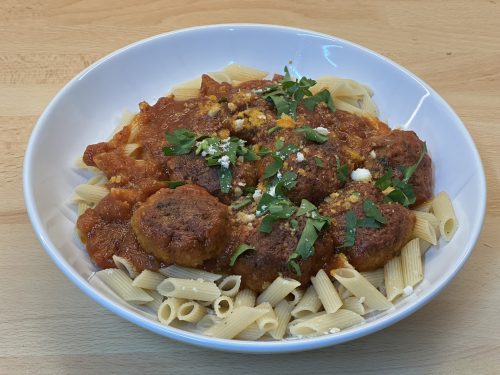 Polpete u šalši – Masové placičky v rajčatové omáčce