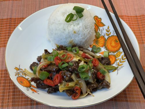 Křupavé chilli hovězí – Crispy Chilli Beef