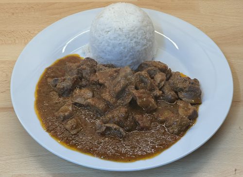 Sambal goreng ati ampela – Pikantní kuřecí játra a žaludky po indonésku