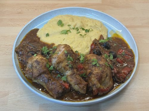 Kuře po myslivecku – Pollo alla cacciatora