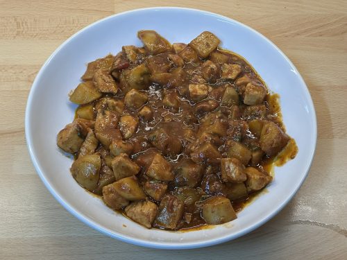 Kuře s bramborami – Pollo con Papas